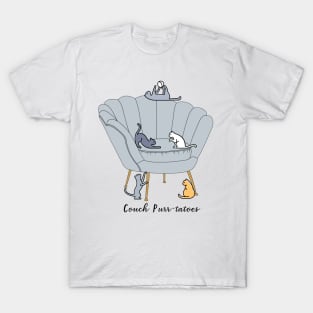 Couch Purr-tatoes T-Shirt